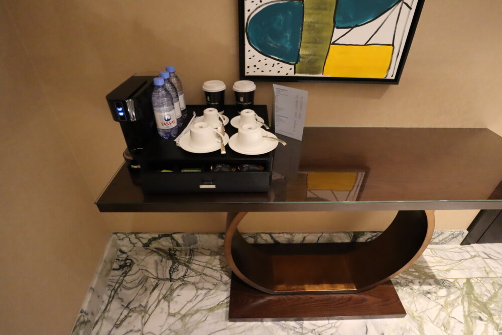 The Ritz-Carlton, Almaty – Club Suite coffee machine