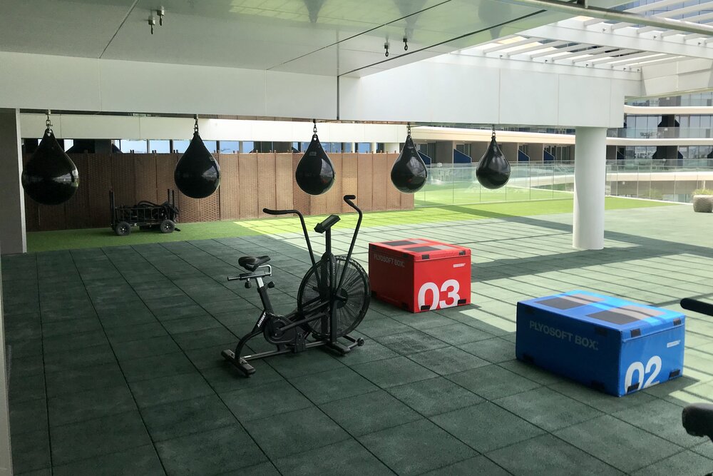 W Dubai The Palm – FIT outdoor aerobics area