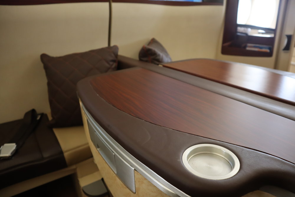 Singapore Airlines Suites Class – Seat console