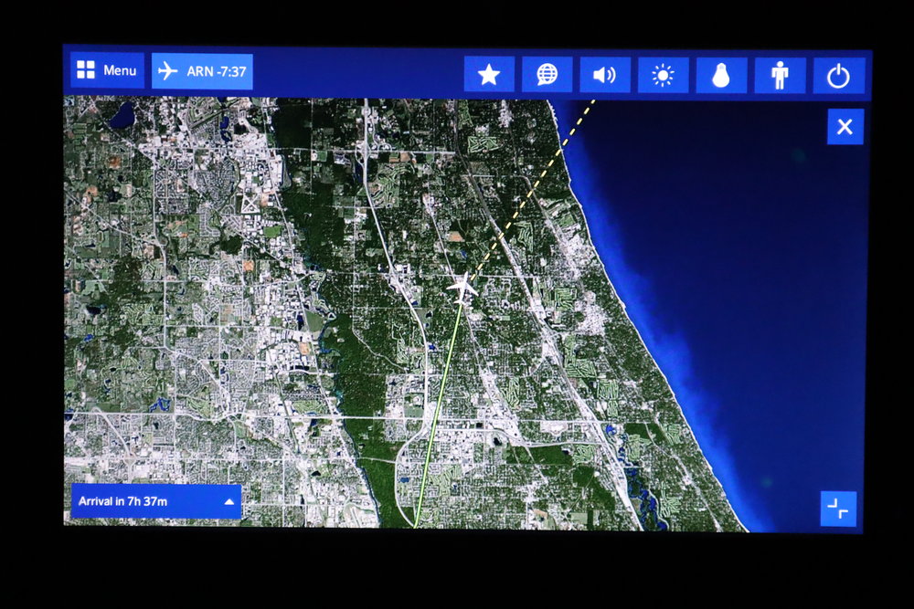 SAS business class – Airshow