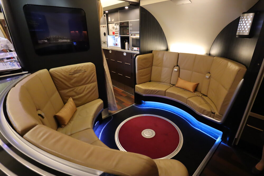 Bar & lounge on the Etihad Apartments