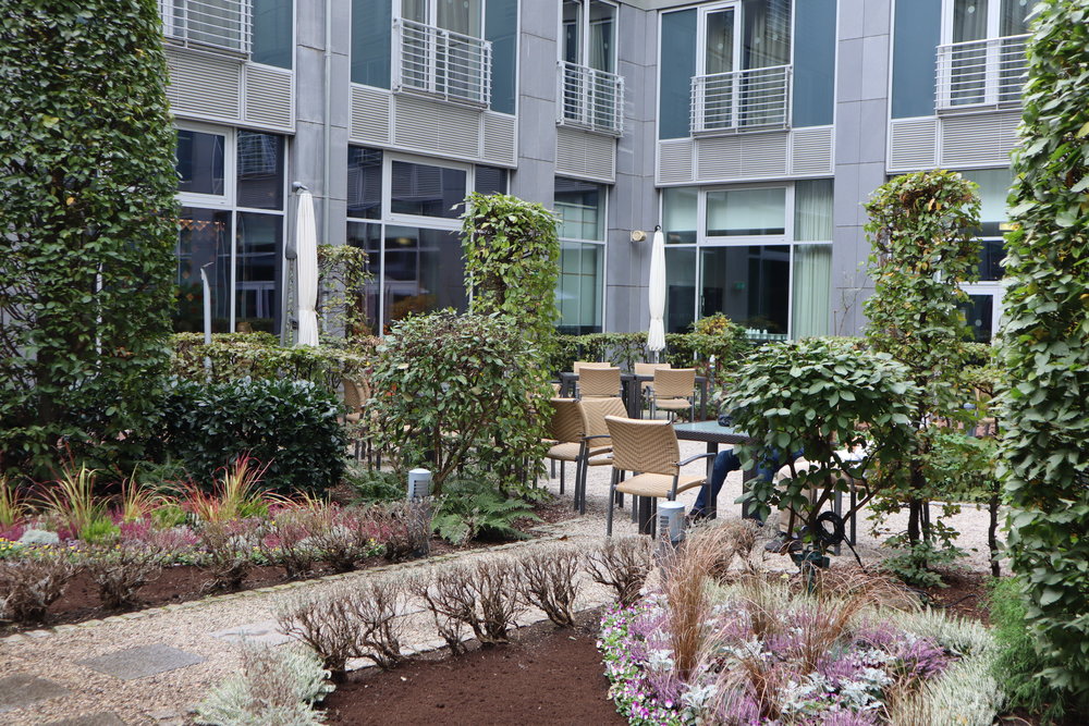 Le Méridien Munich – Central courtyard