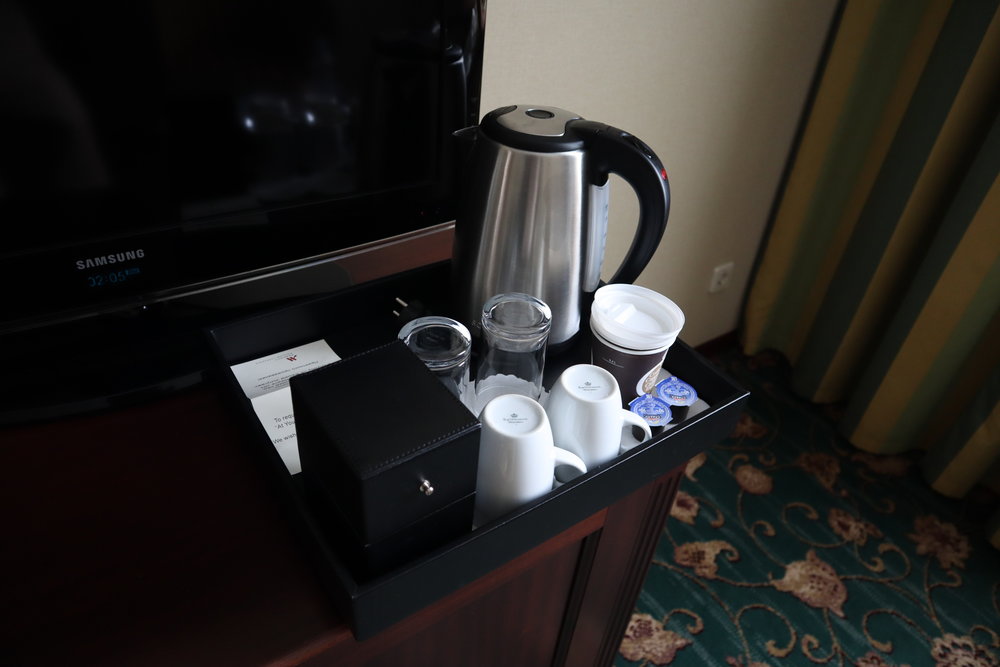 Moscow Marriott Tverskaya Hotel – Coffee & tea tray