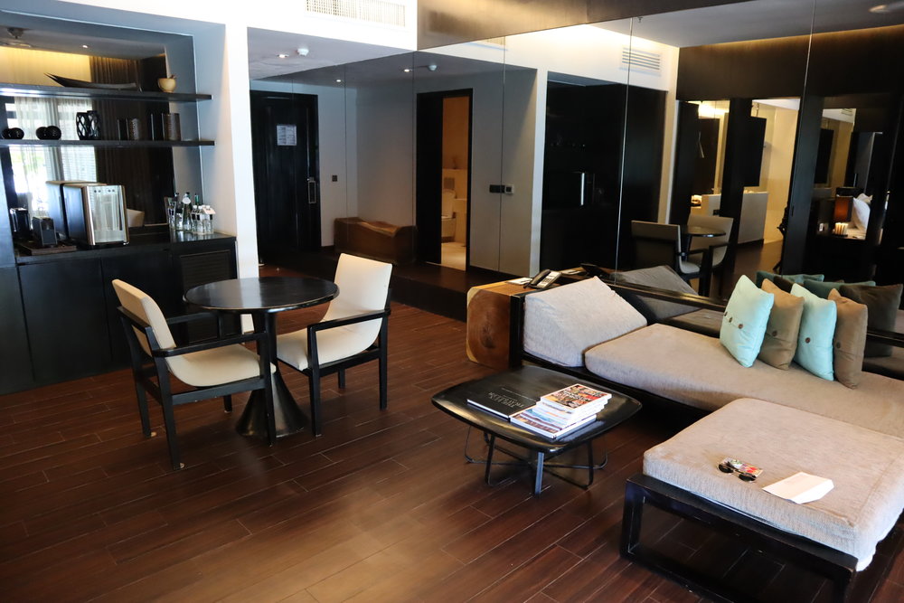 The Andaman Langkawi – Executive Pool Suite living room