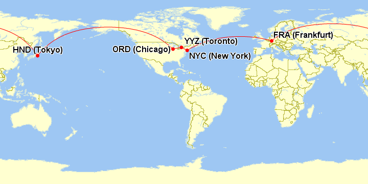 Aeroplan Redemption Around the World in First Class | Prince of Travel | Miles & Points