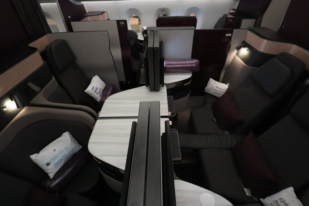 Qsuites cabin