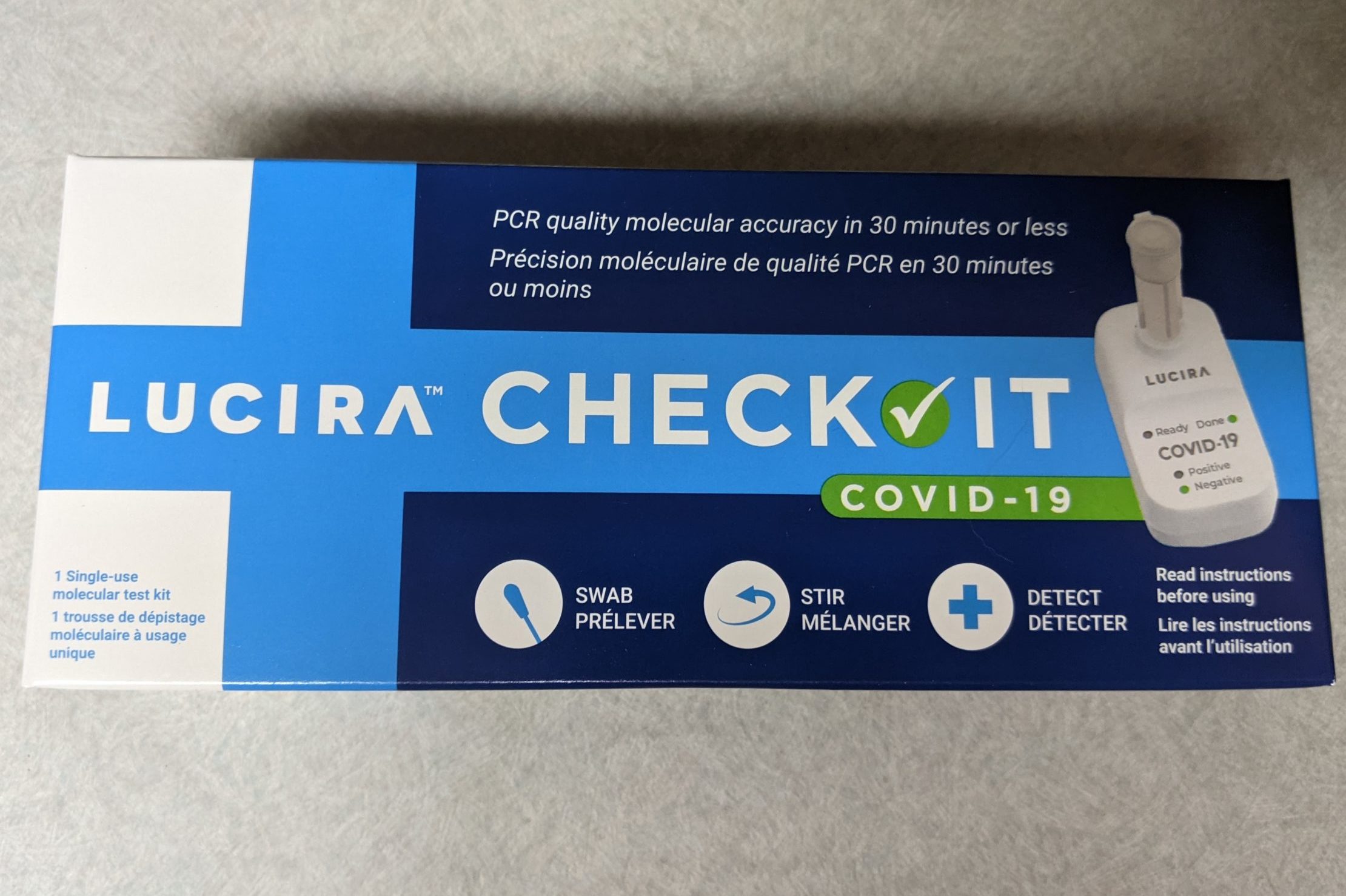 Switch Health RT-LAMP Test Kit –&nbsp;Lucira Check It COVID-19 Test