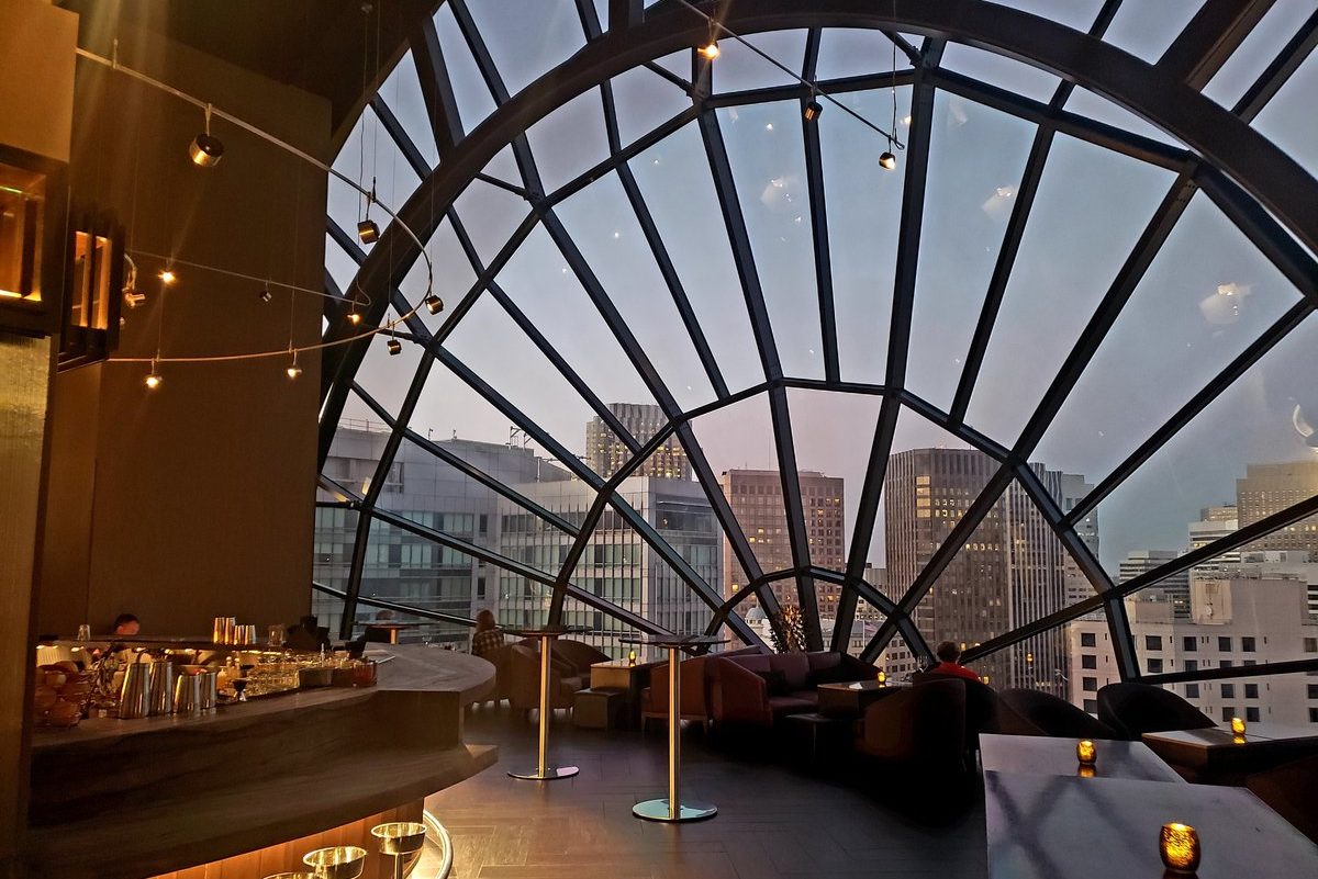 San Francisco Marriott Marquis – Rooftop bar