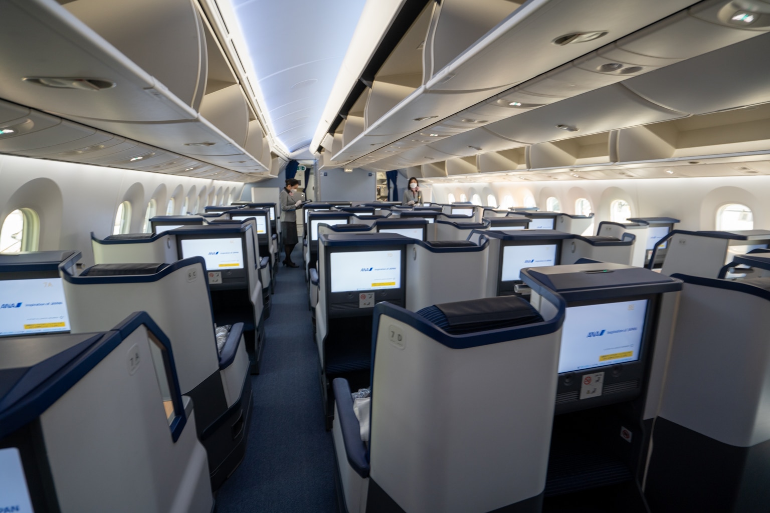 ANA Business Class "The Room"