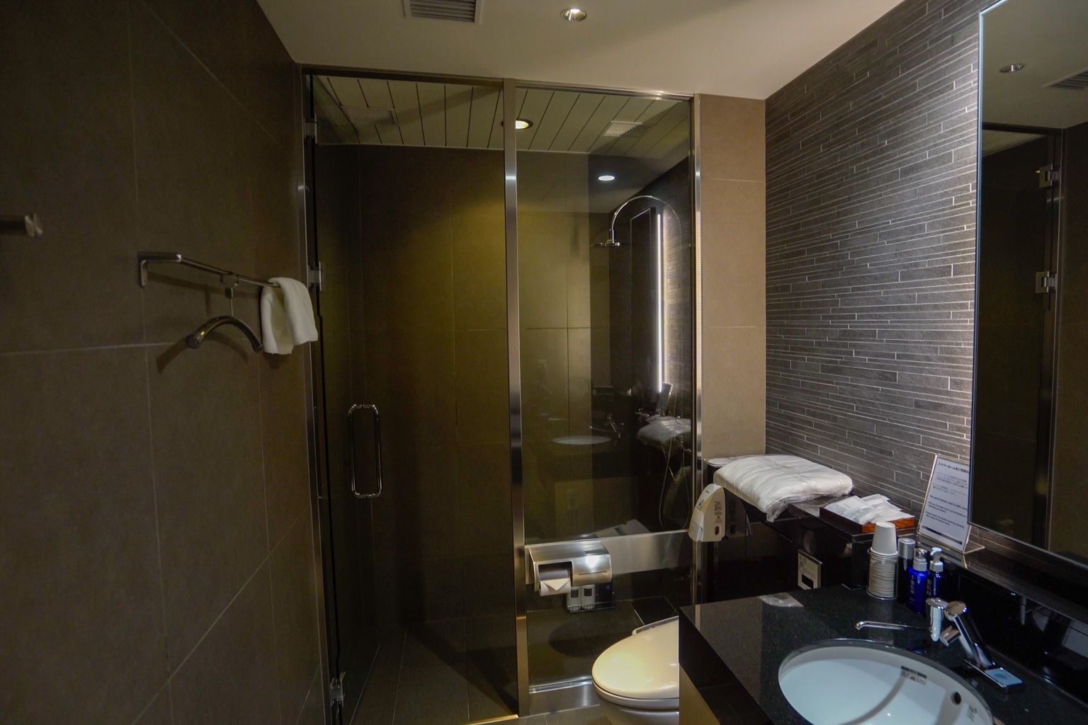 ANA Suite Lounge Tokyo Haneda – Shower room
