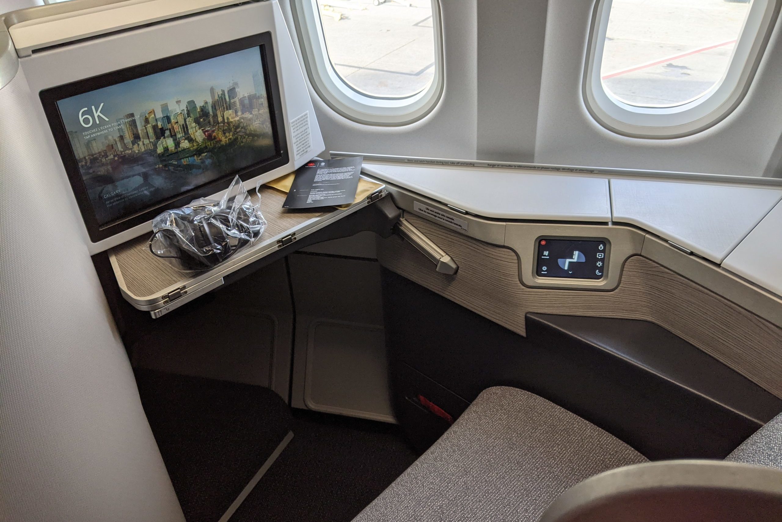 Air Canada business class