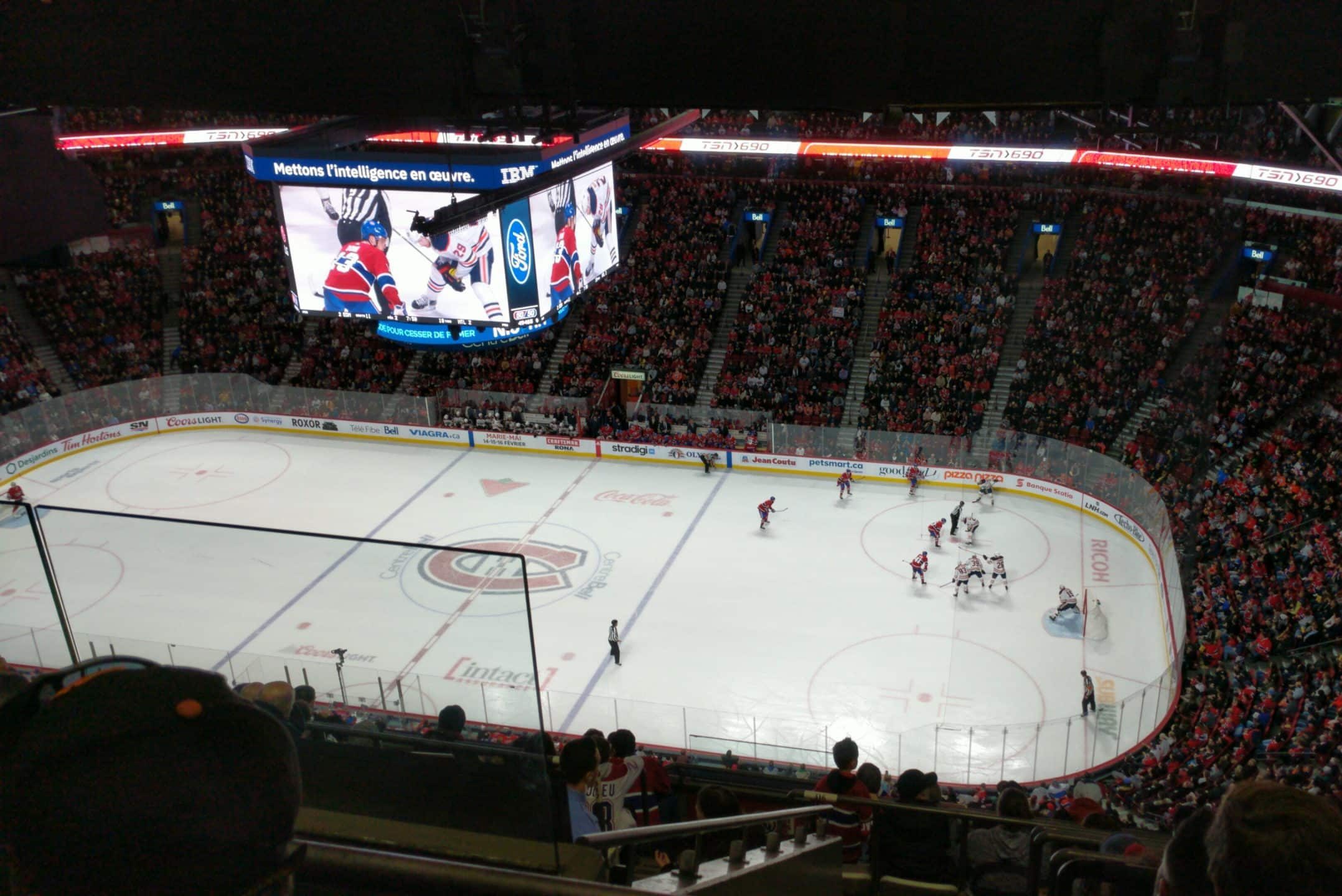 Montreal Canadiens hockey game
