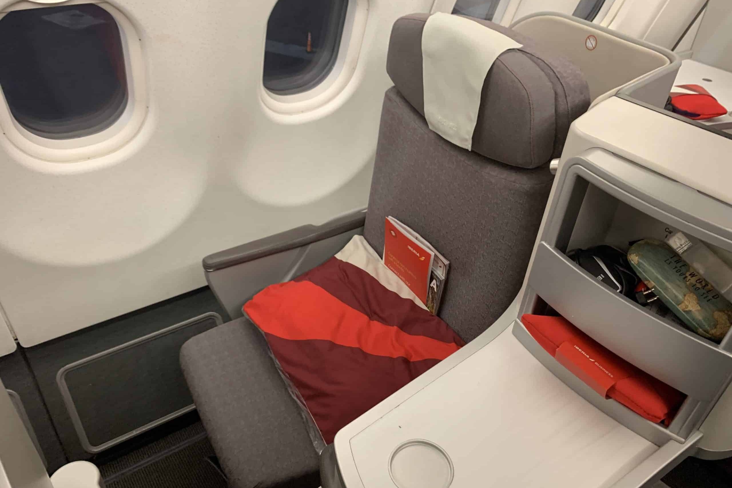 Photo of Iberia business class