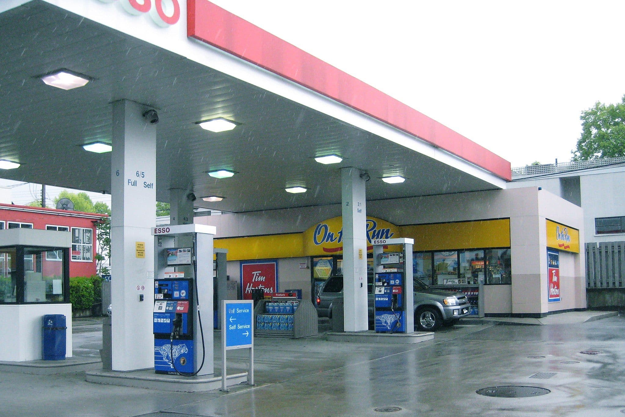Esso gas station