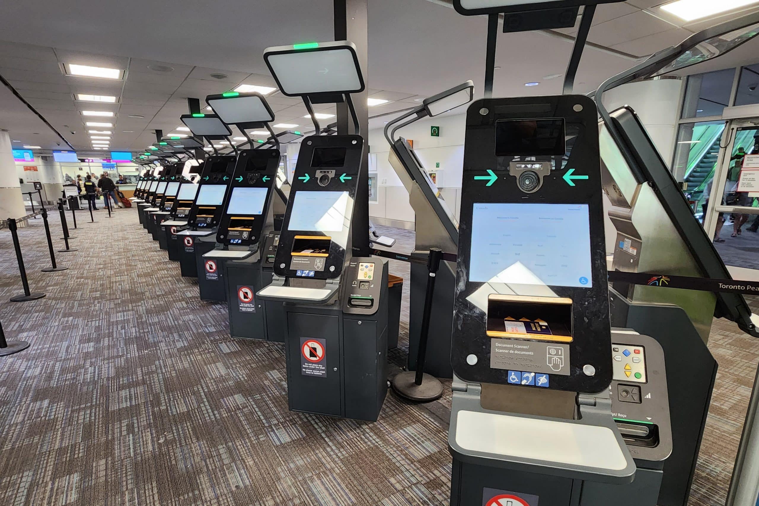 CBSA arrival terminals