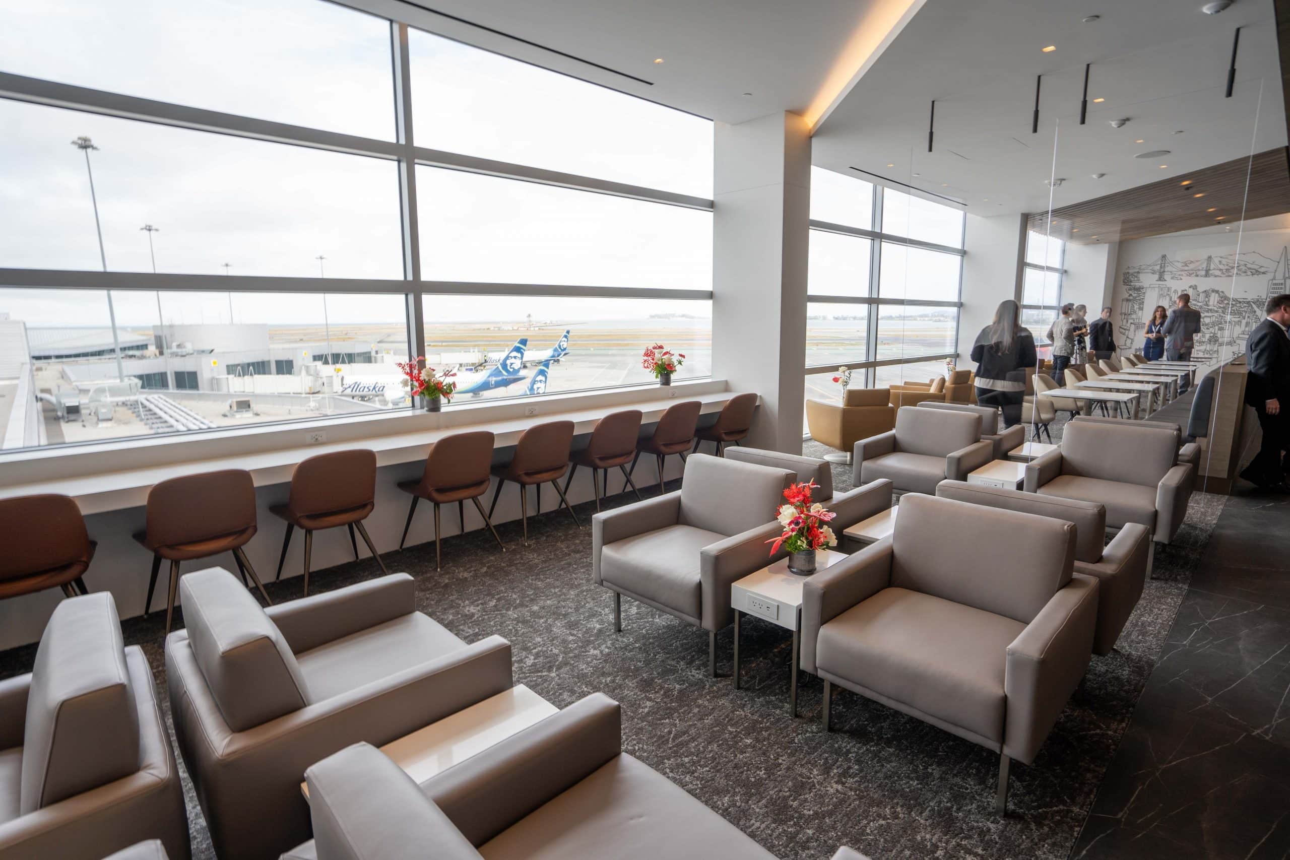 Air Canada Maple Leaf Lounge San Francisco