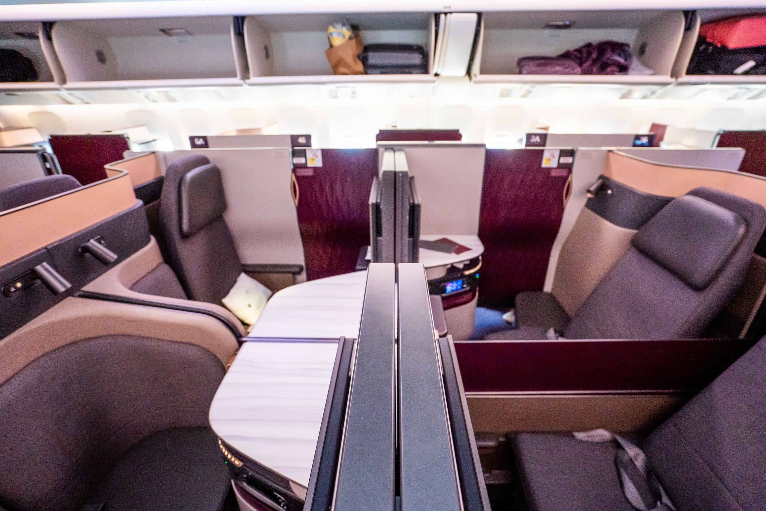 Photo of Qatar Airways Qsuites quad