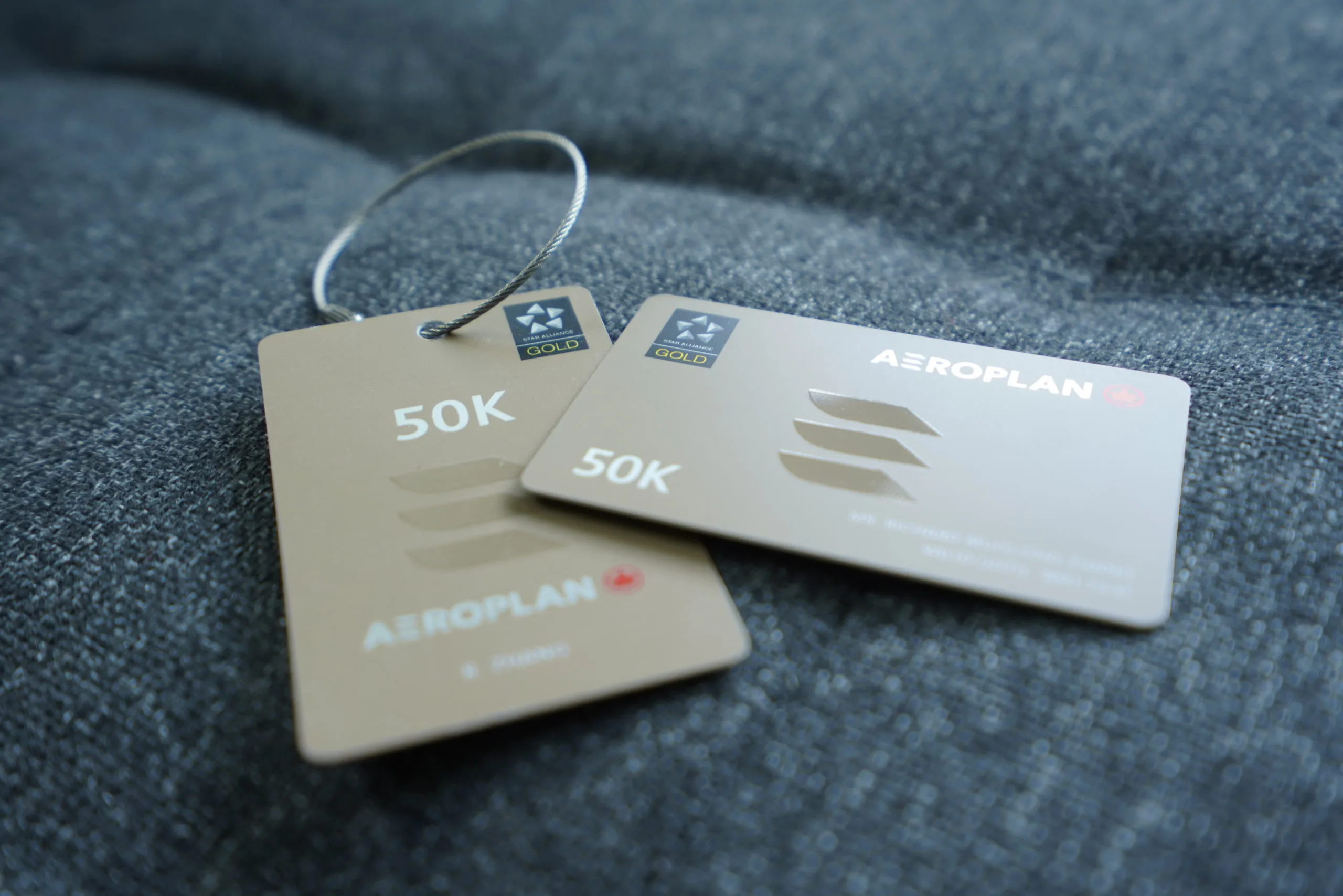 Aeroplan 50K bag tags
