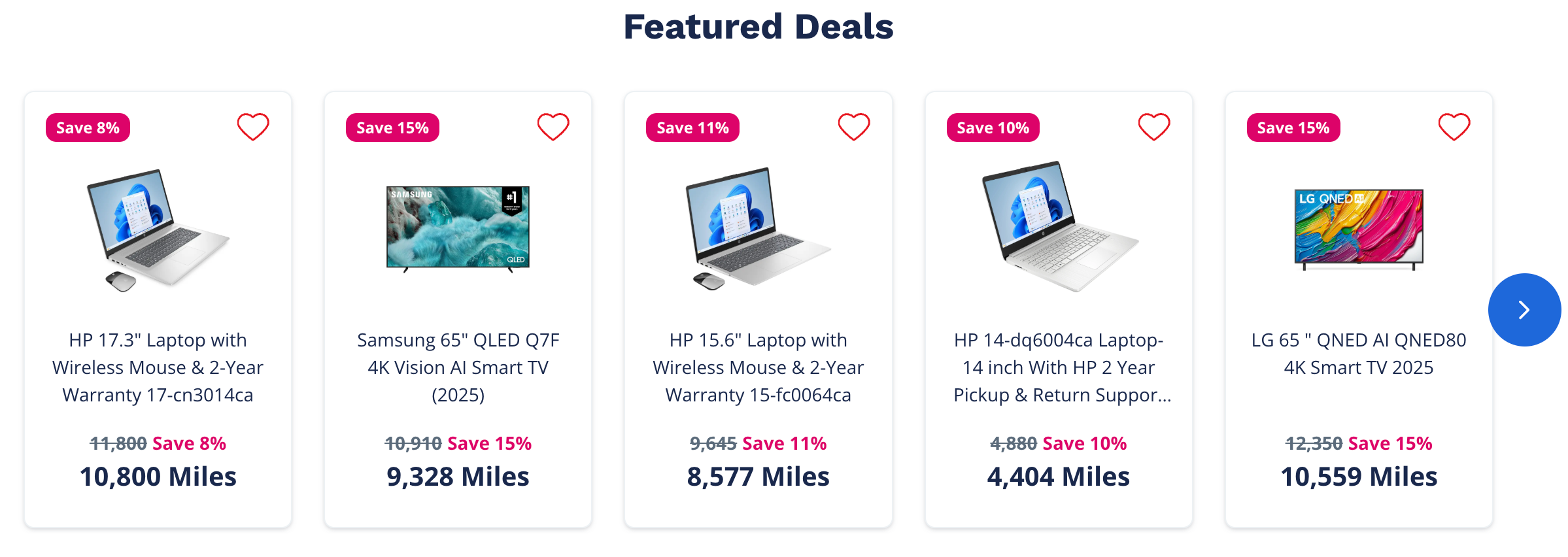 AIR MILES Rewards featured deals