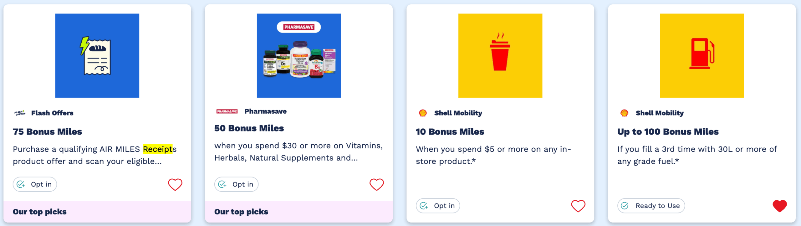 Featured Offers AIR MILES