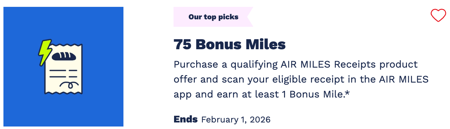 air miles flash offers