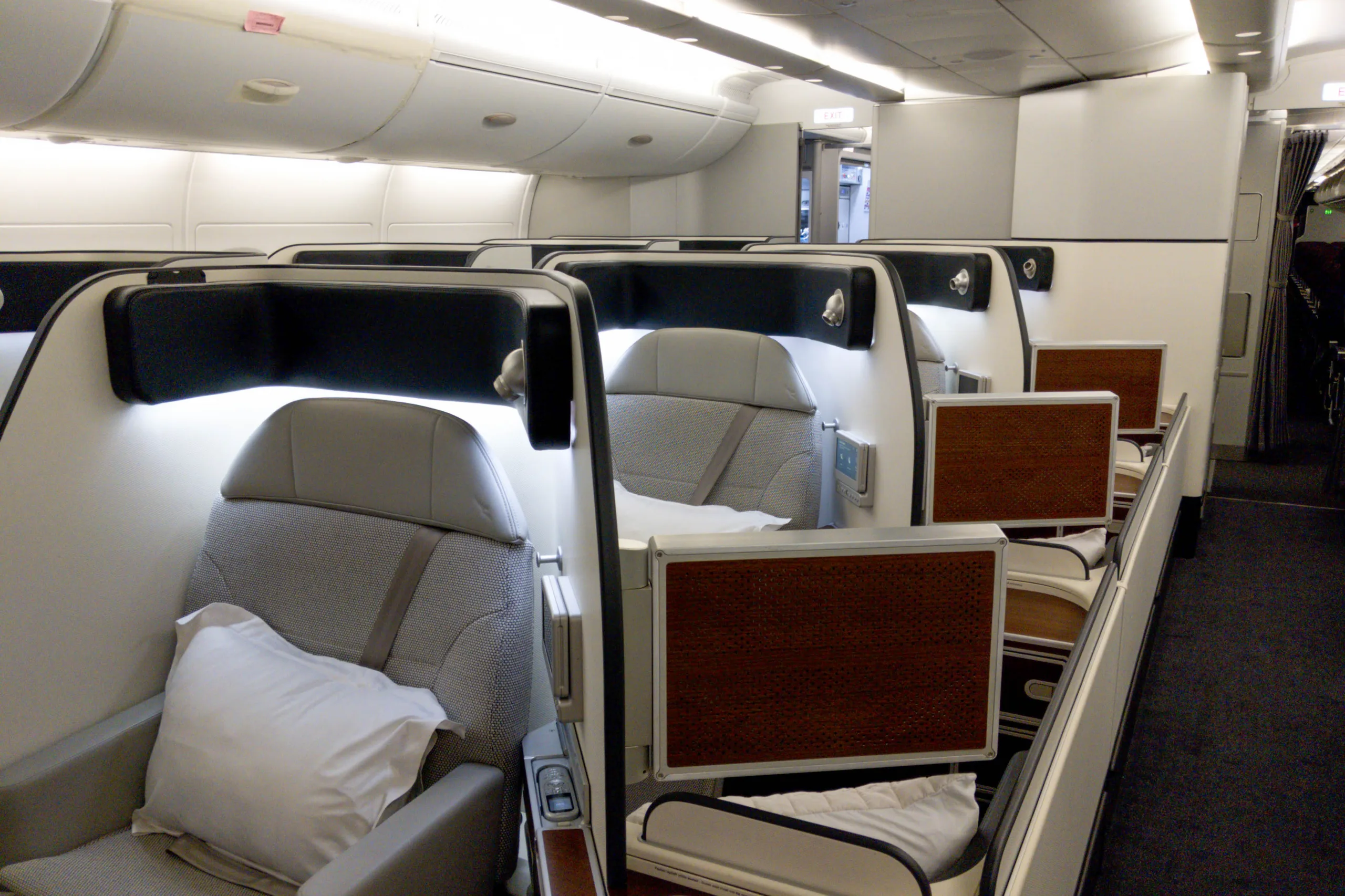 Qantas A380 First Class – Cabin