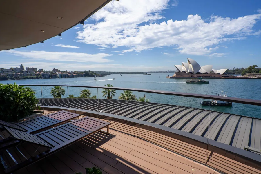 Park Hyatt Sydney harbour view