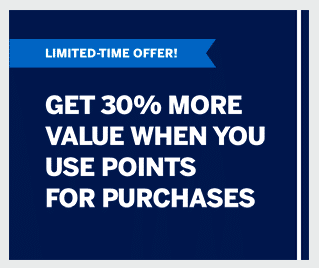 Screenshot of Amex 30% bonus for statement credit