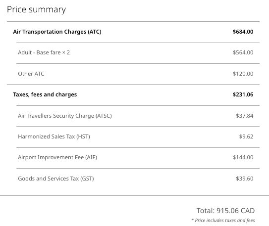 WestJet YYC YYZ no companion voucher