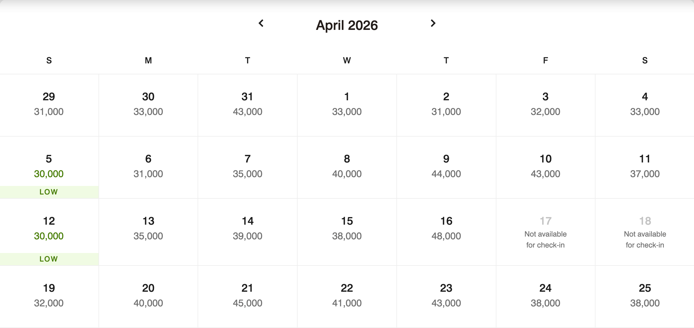halifax marriott award calendar
