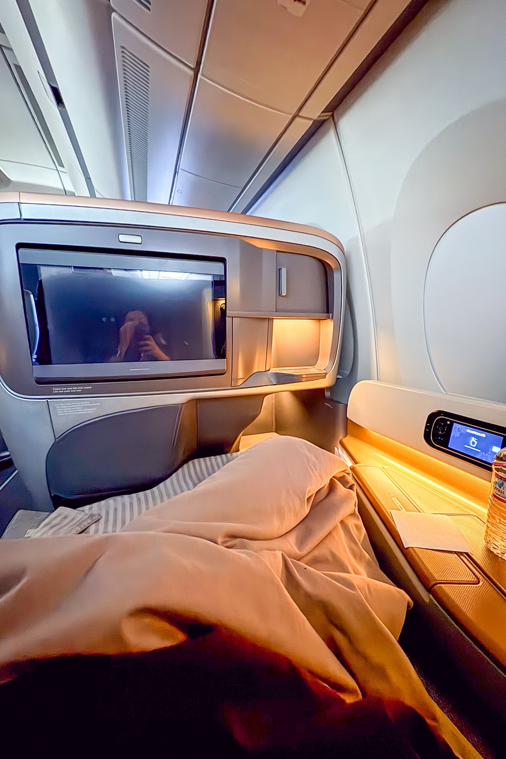 Singapore Airlines business class