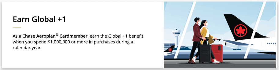 Chase GLobal +1 benefit