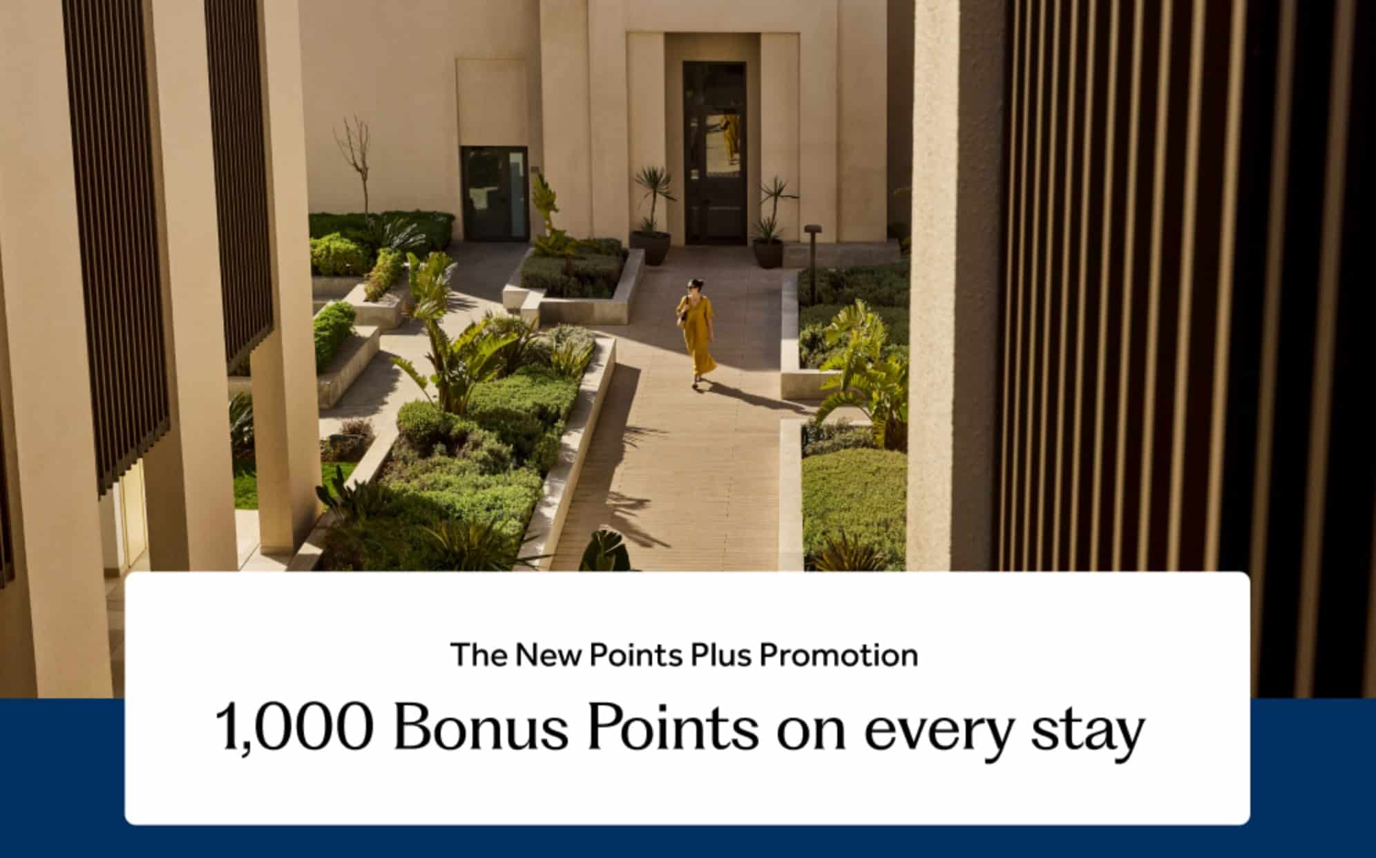 Hilton Honors summer 2025 promotion lets you earn 1,000 bonus points per stay