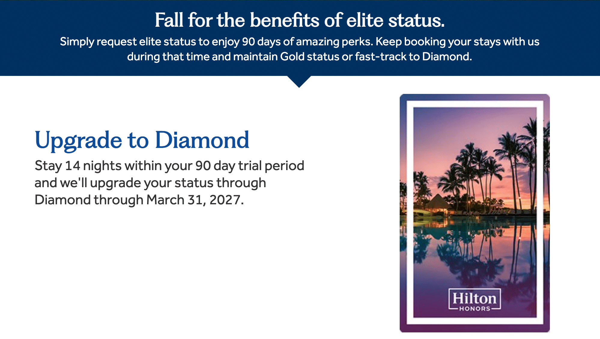 Hilton Status Challenge