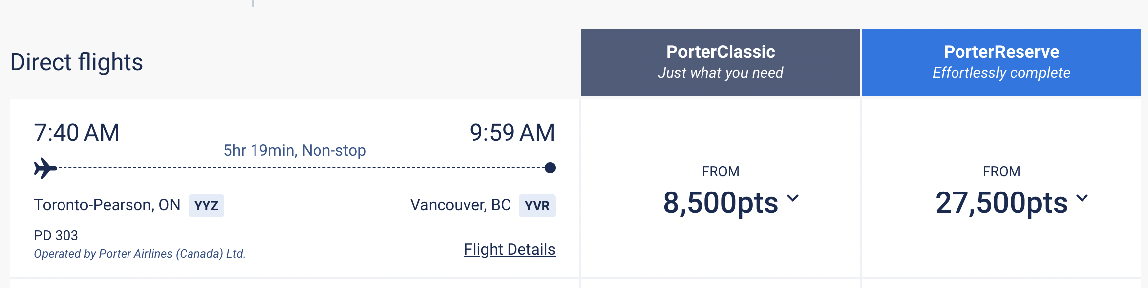 VIPorter redemption screenshot