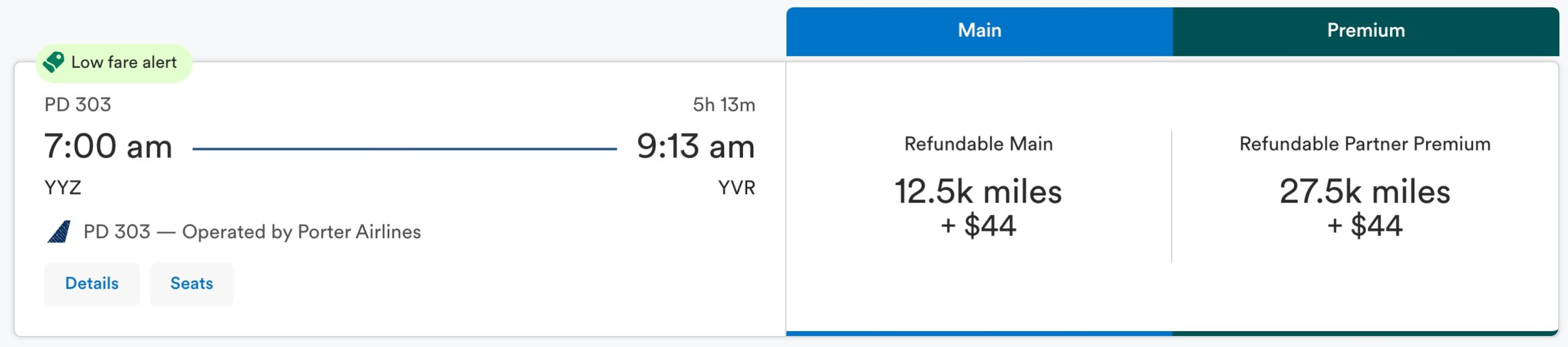 yyz yvr as redemption