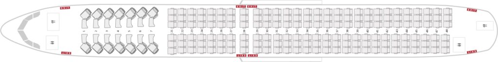 Iberia A321XLR plano