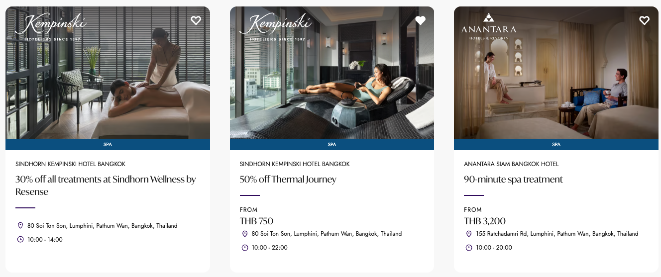 Local Offers GHA DISCOVERY Spa