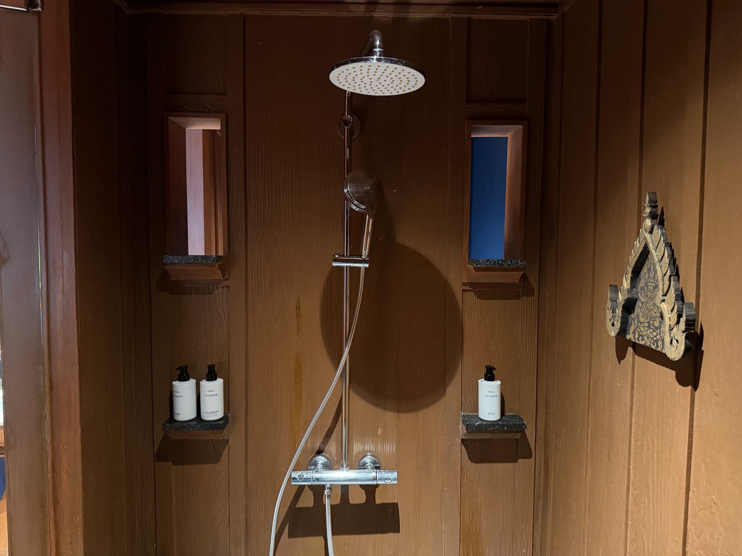 The Athenee Hotel Bangkok – Ruen Thai Suite Master Bathroom Shower