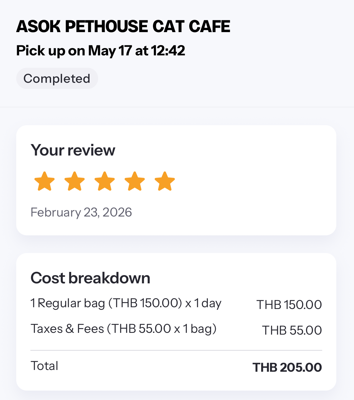 bounce storage booking