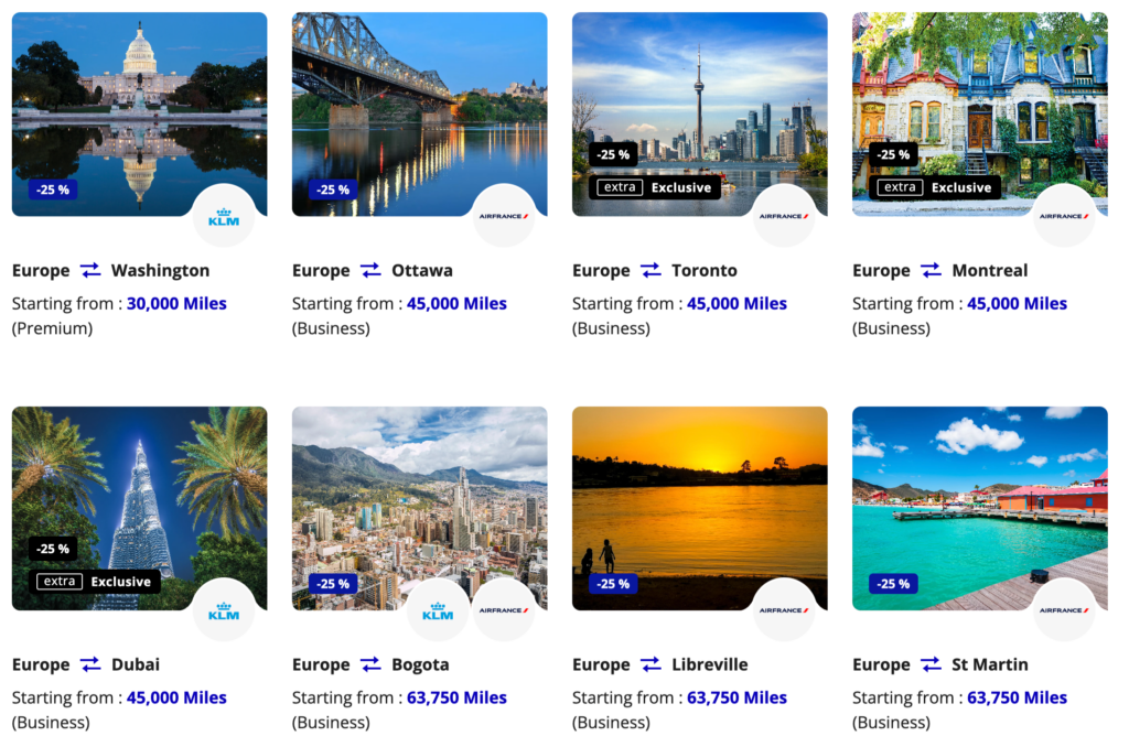 flying blue promo rewards long haul feb 2026