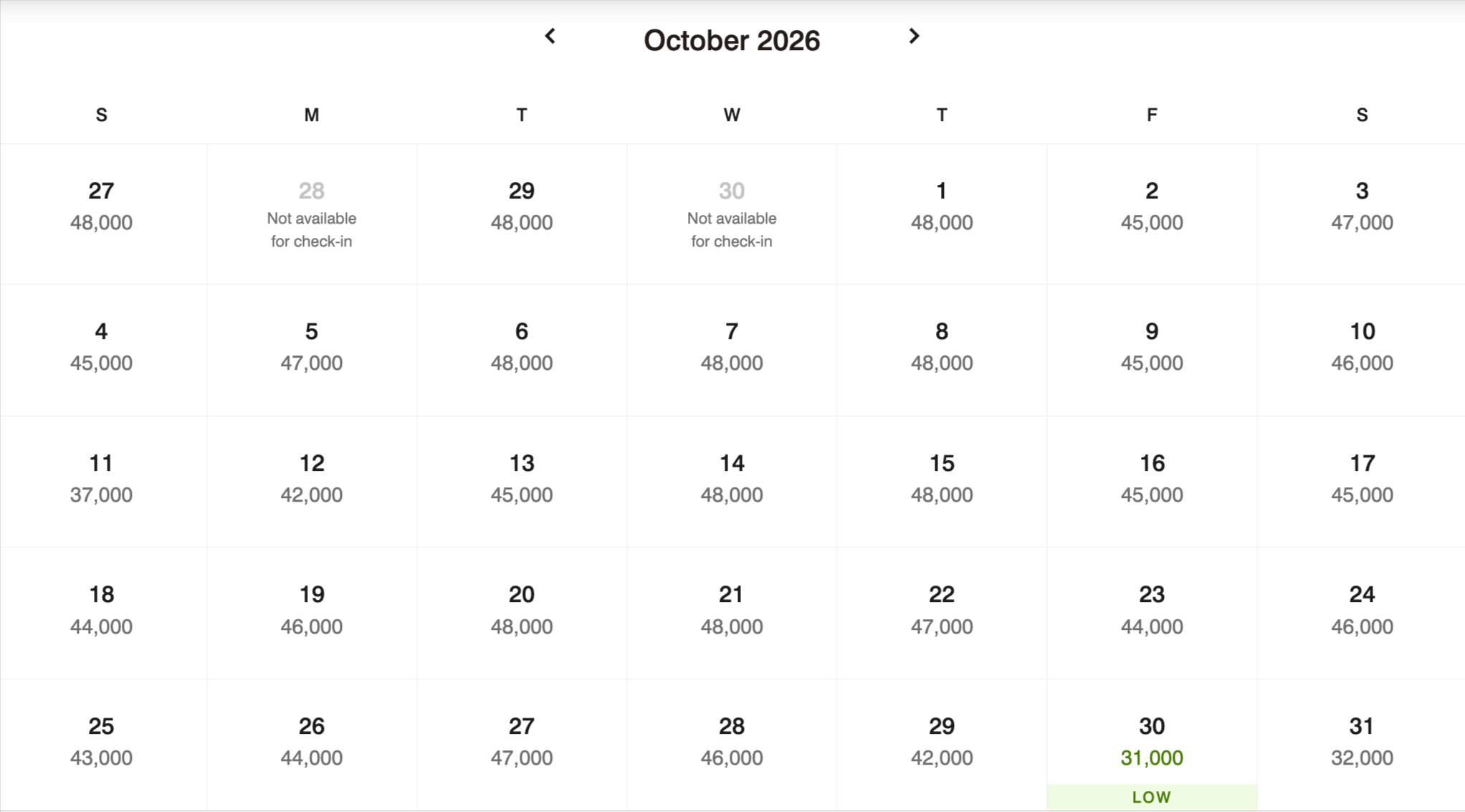 halifax marriott award calendar