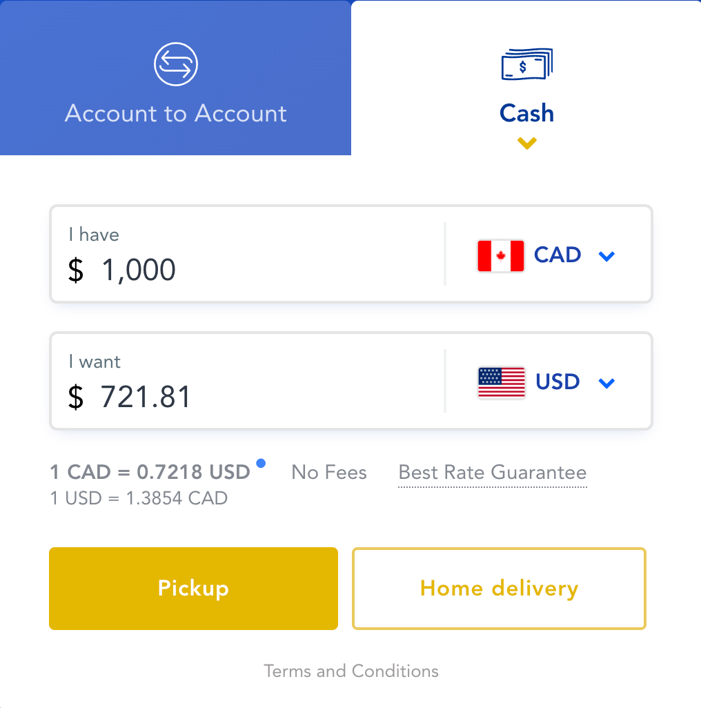 Interchange Financial exchange rates