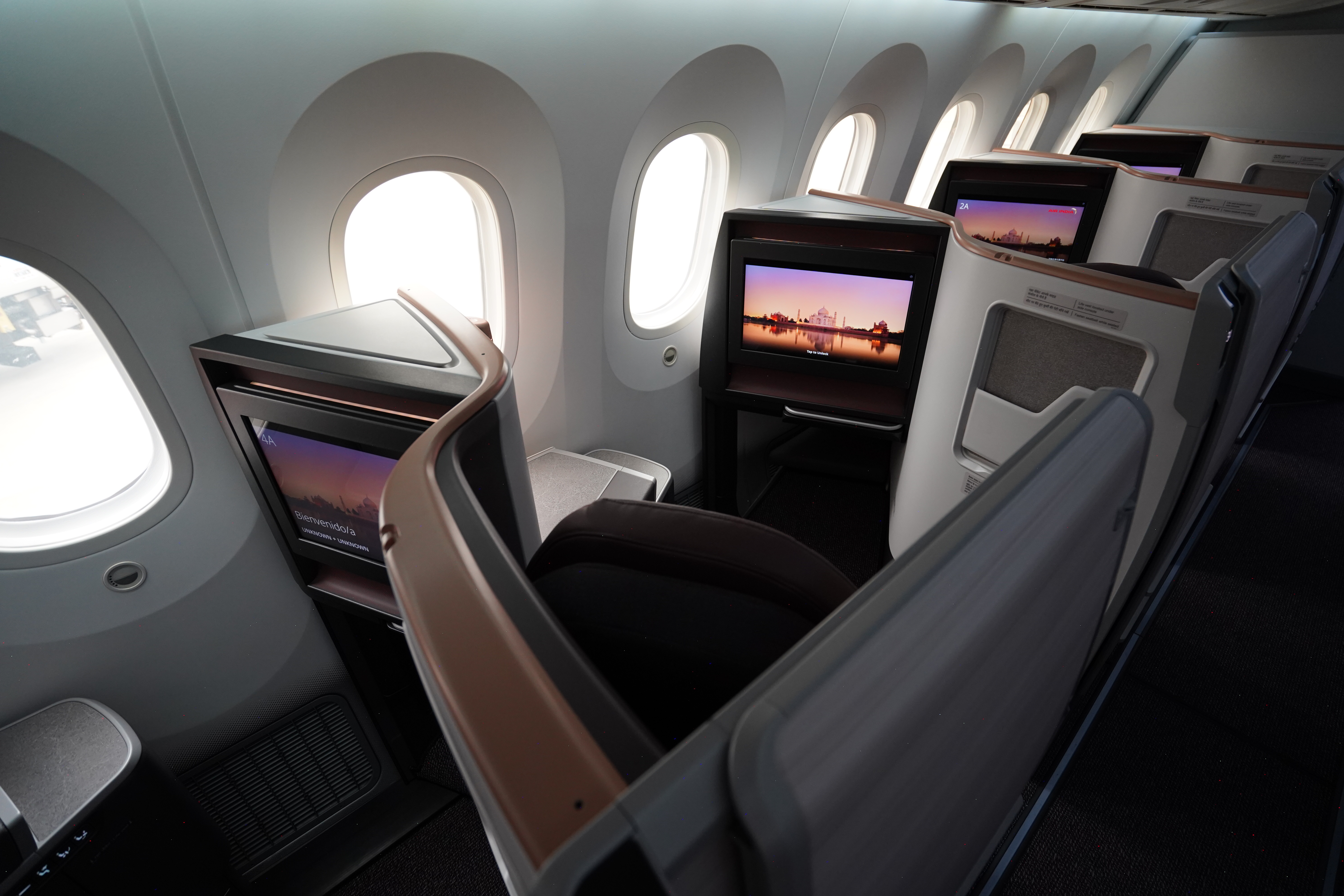 Air India 788 retrofit business class