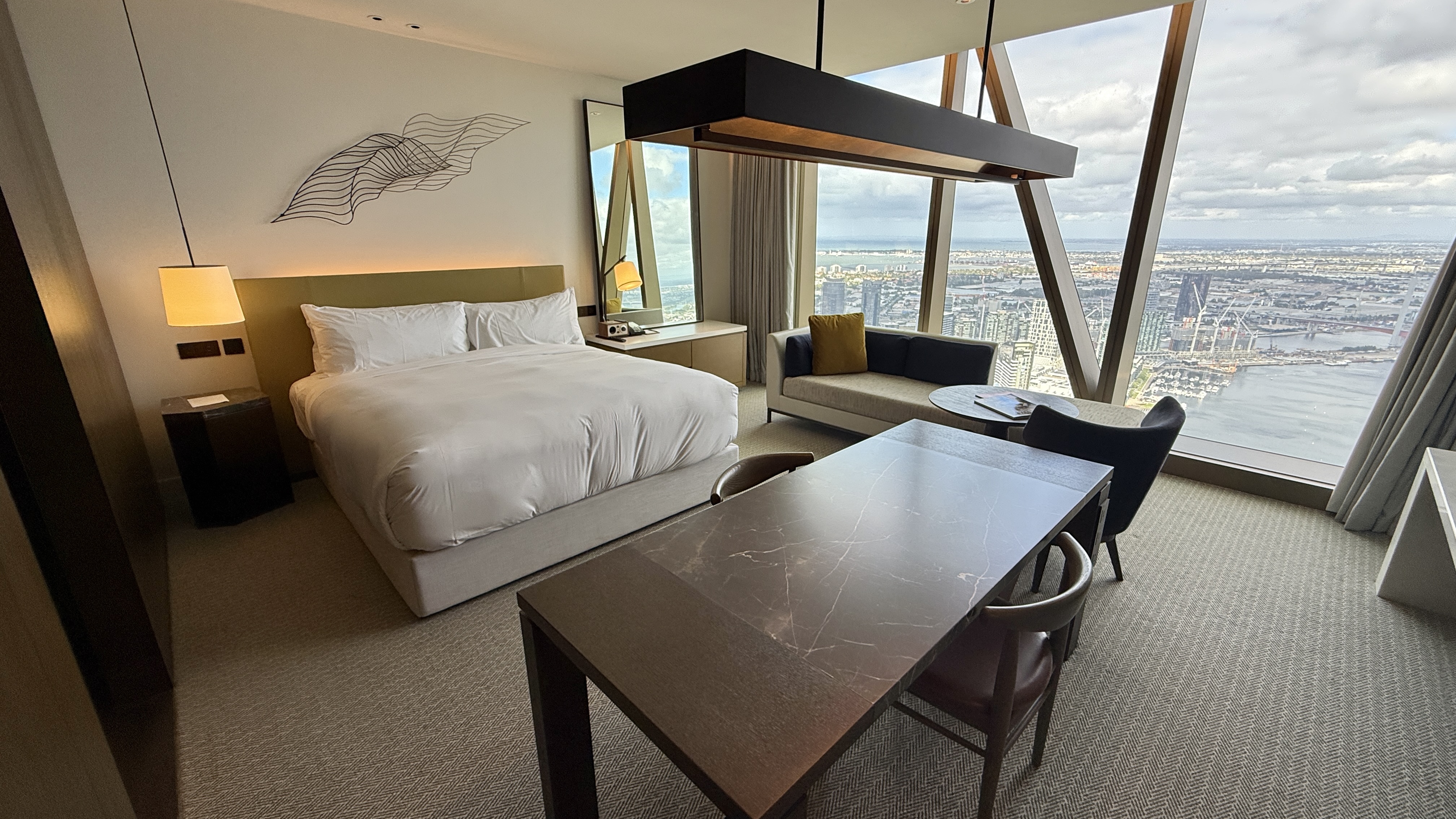 The Ritz Carlton Melbourne Deluxe King Room
