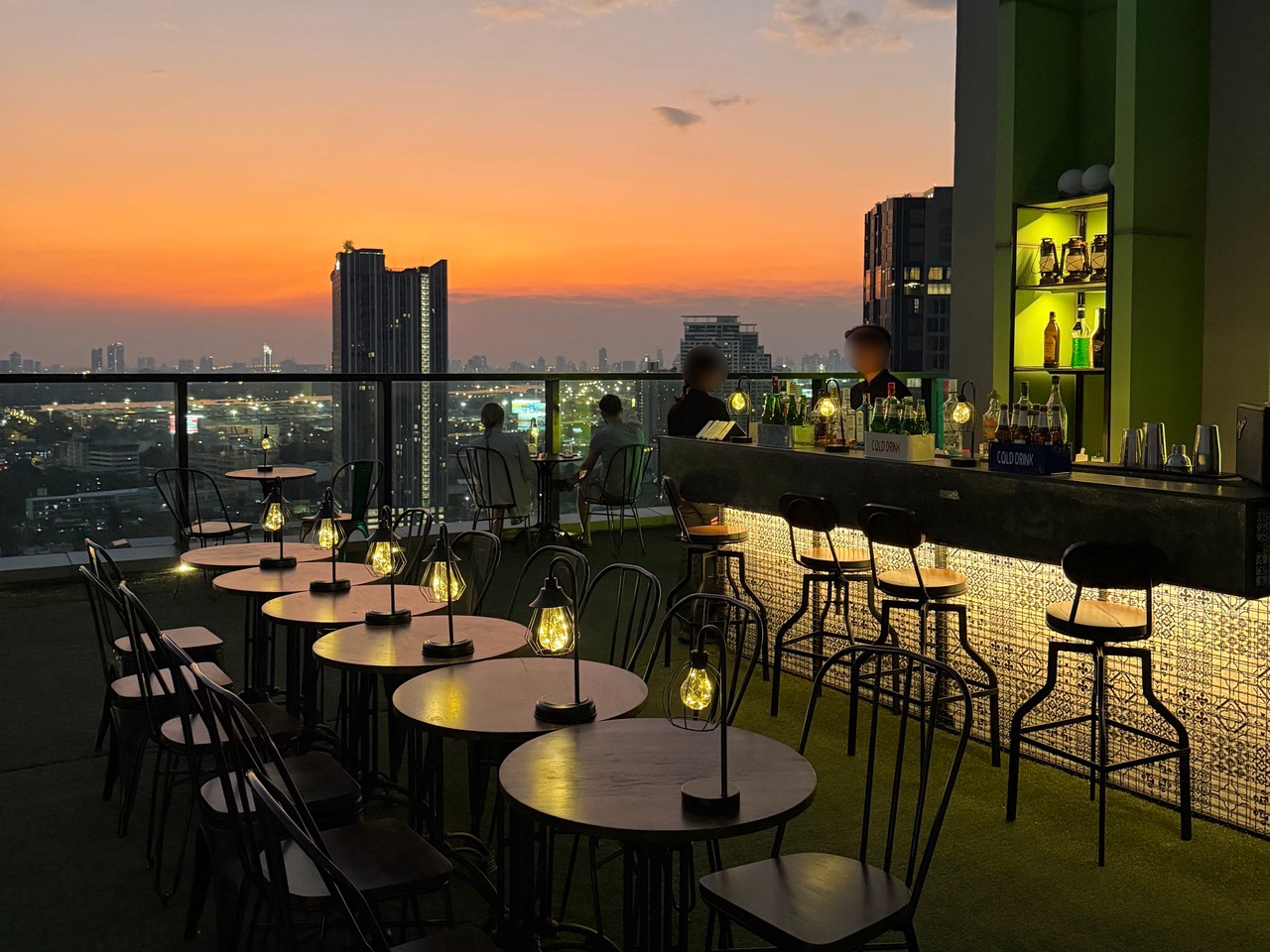 Rooftop bar at an Accor hotel