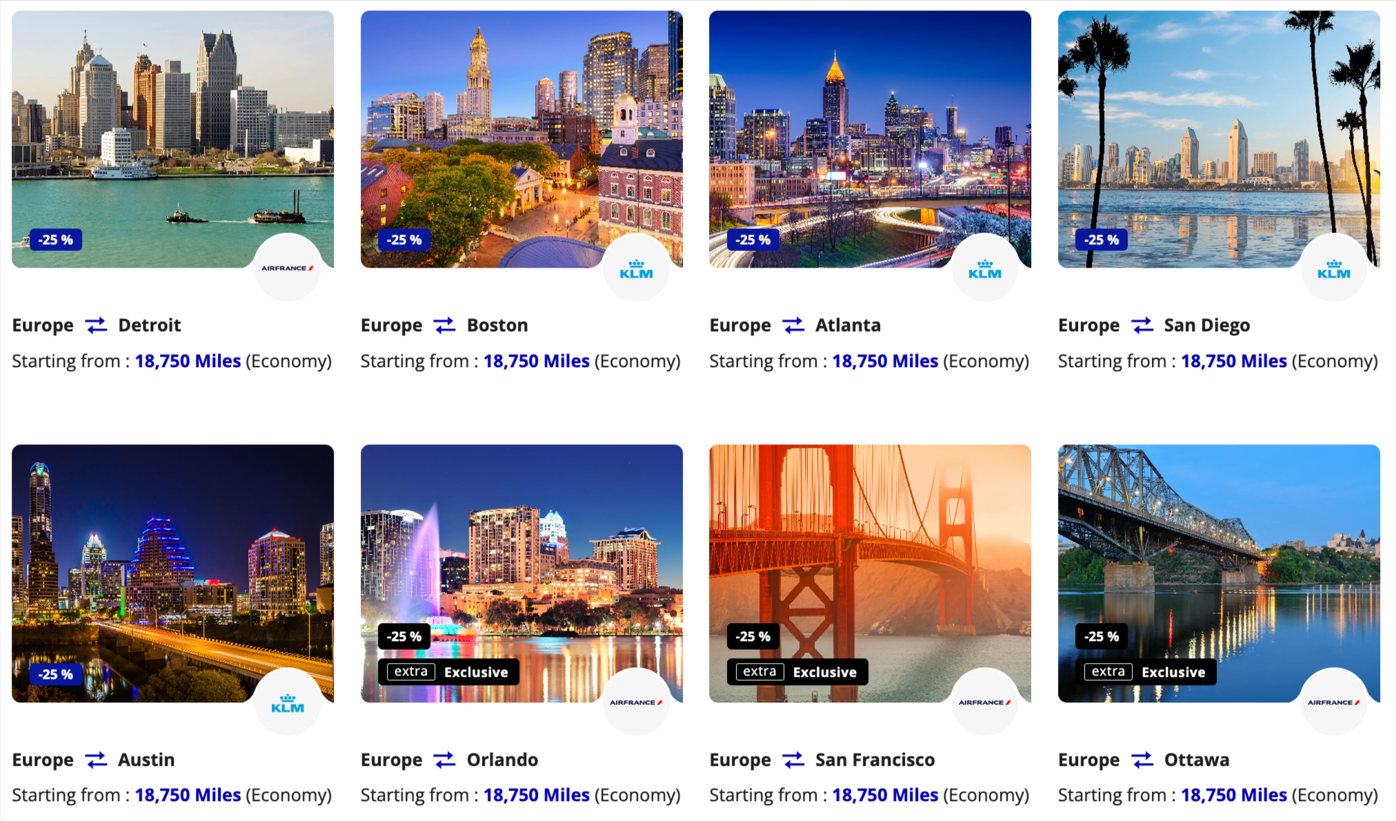 Flying Blue Promo Rewards long haul April 2026