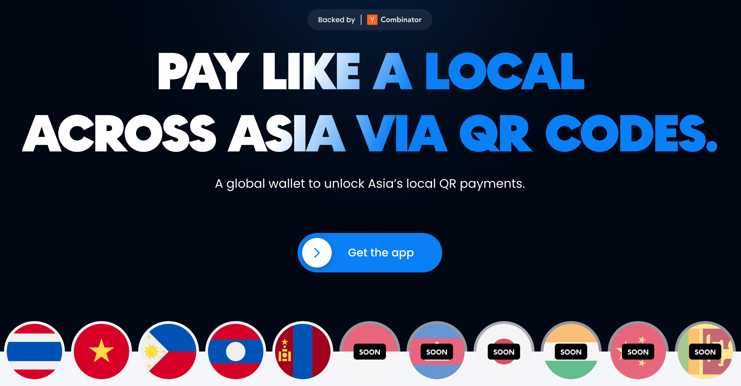 Moreta Pay app interface