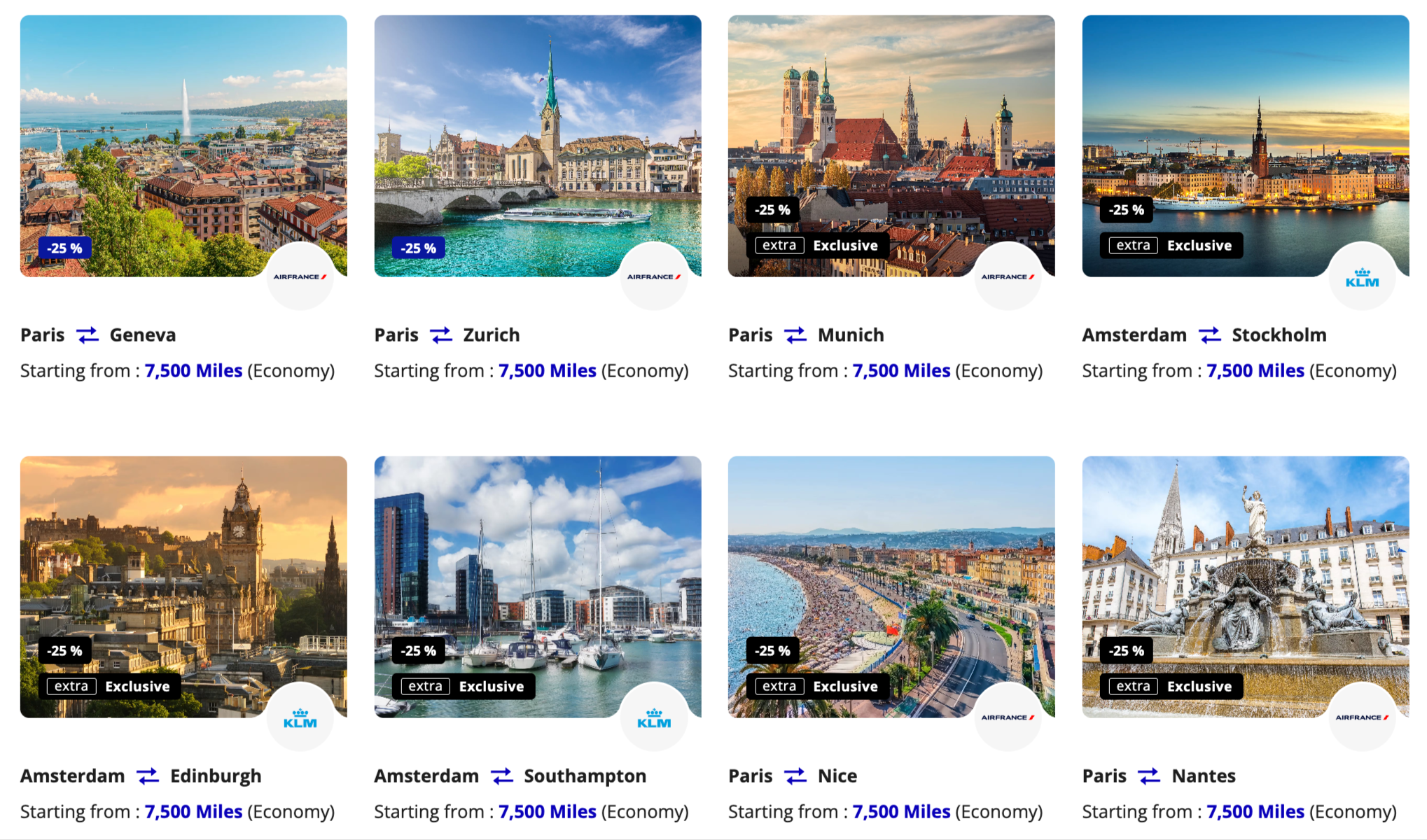 Flying Blue Promo Rewards May 2026 short-haul