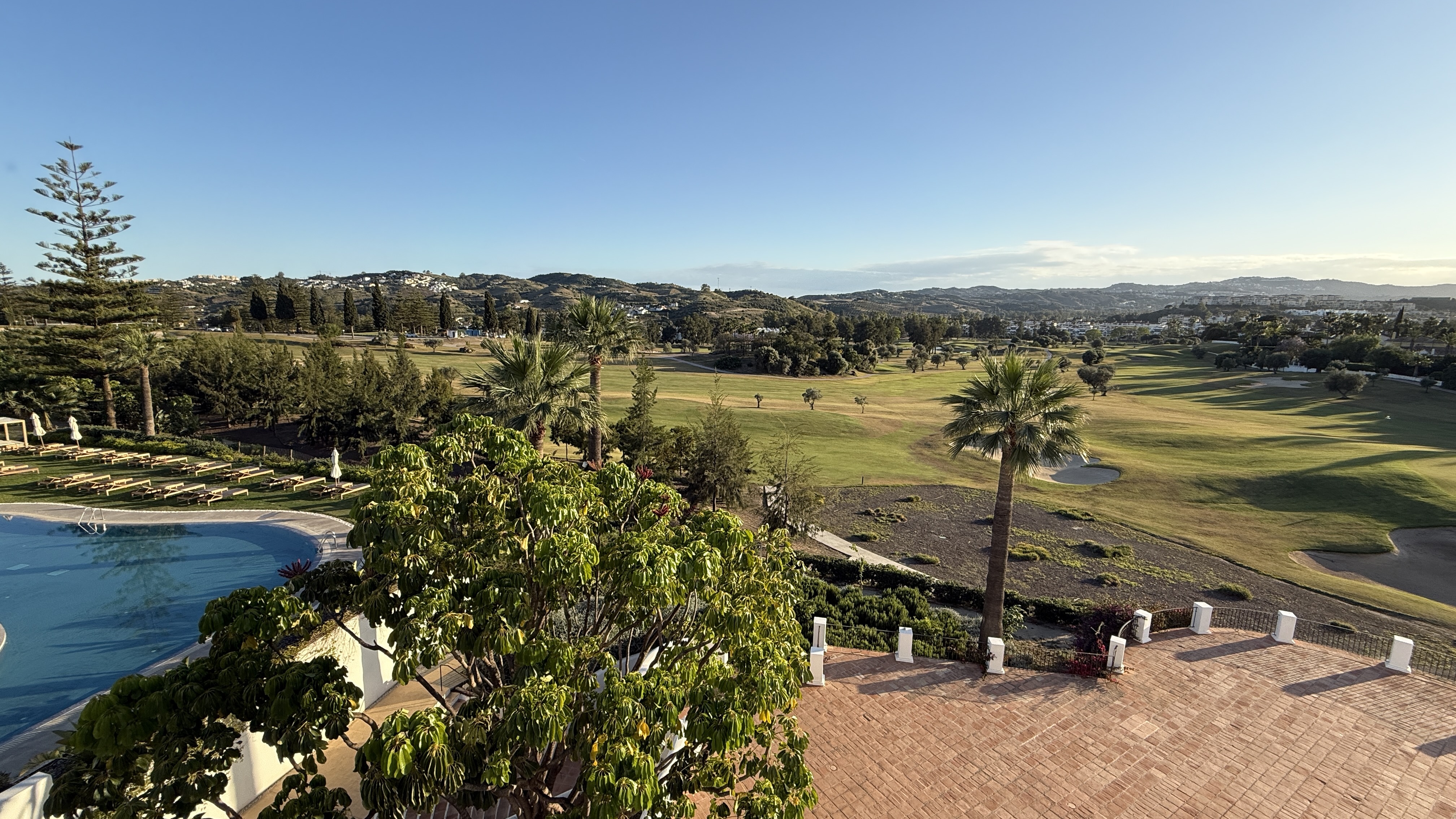 La Zambra Resort - View from Junior Suite Golf View with Sofa Bed